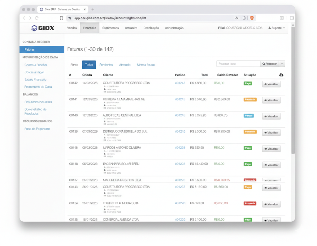 Imagem da tela Boleto Bancário